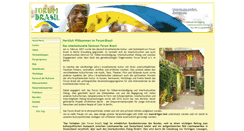 Desktop Screenshot of forum-brasil.de
